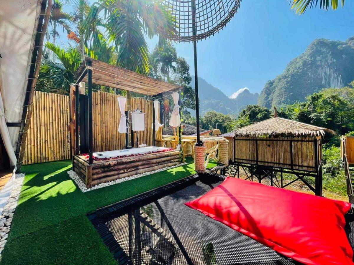 Bridge Hill Cafe Glamping Hotel Khao Sok National Park Buitenkant foto
