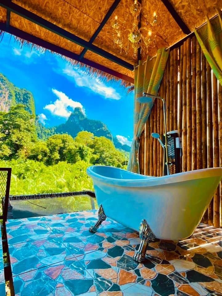 Bridge Hill Cafe Glamping Hotel Khao Sok National Park Buitenkant foto
