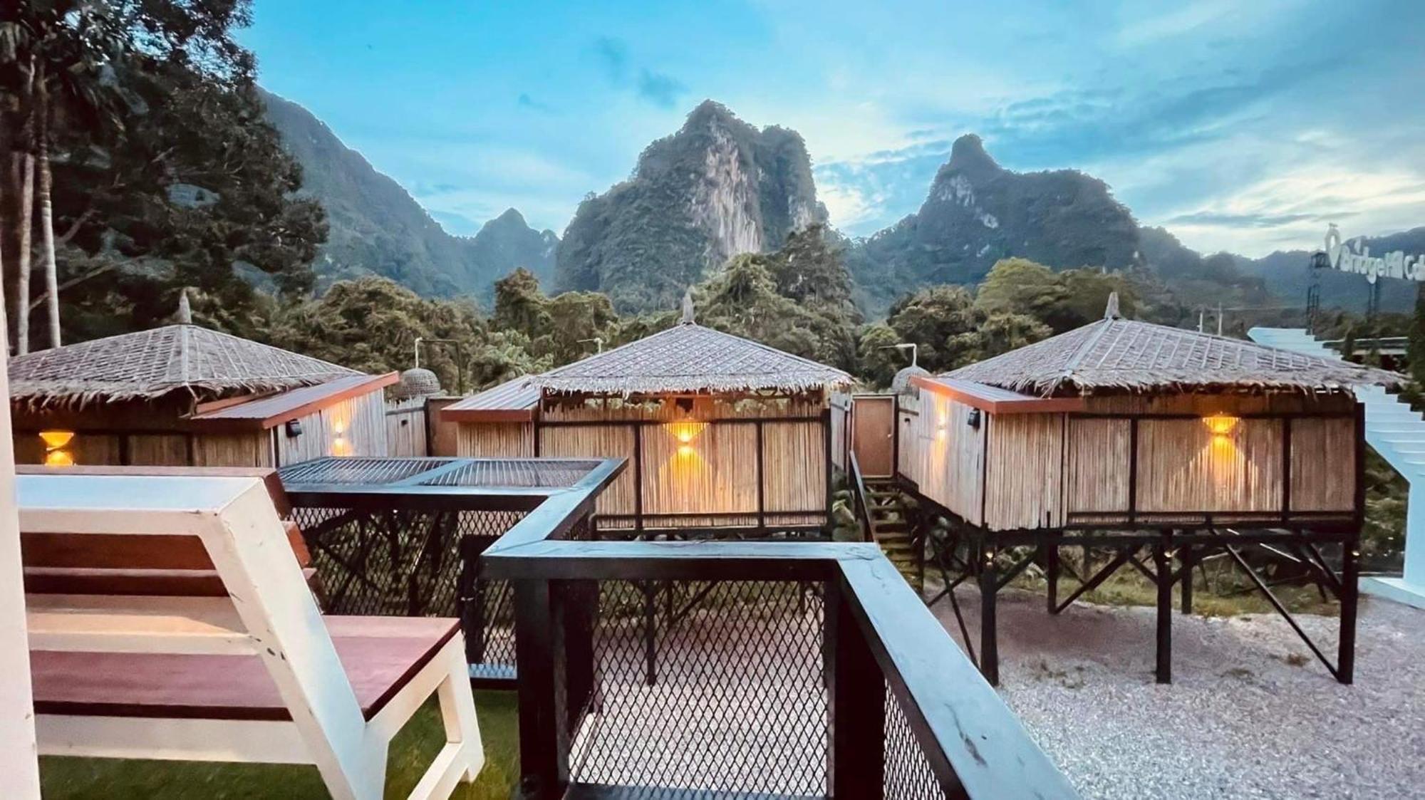 Bridge Hill Cafe Glamping Hotel Khao Sok National Park Buitenkant foto